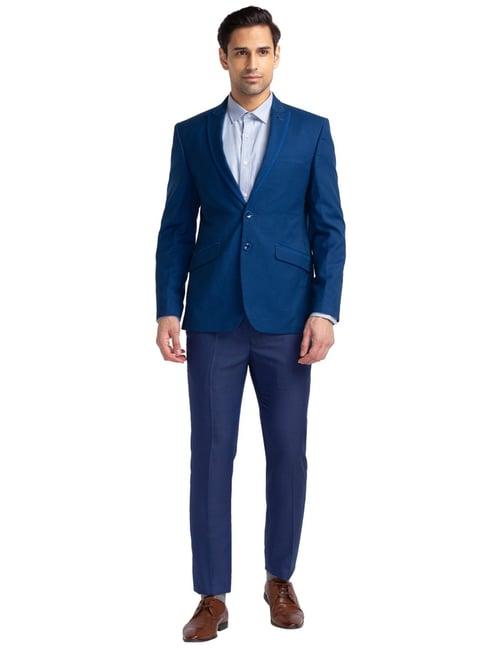 park avenue blue super slim fit 0