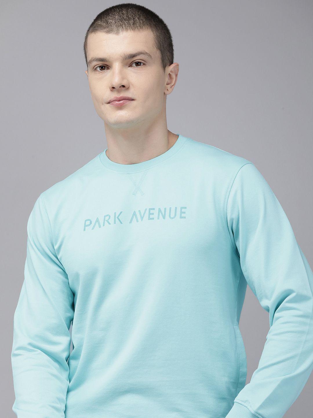 park avenue brand logo printed sweatshirt