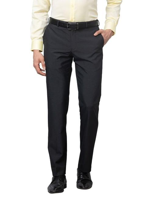 park avenue carbon smart fit checks trousers