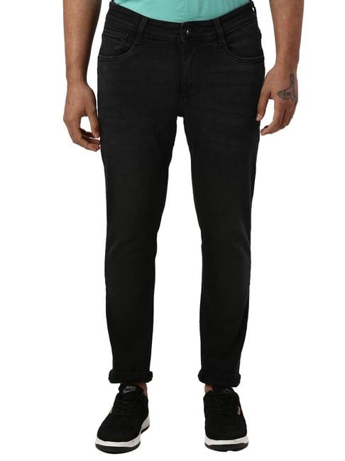 park avenue dark grey super slim fit jeans