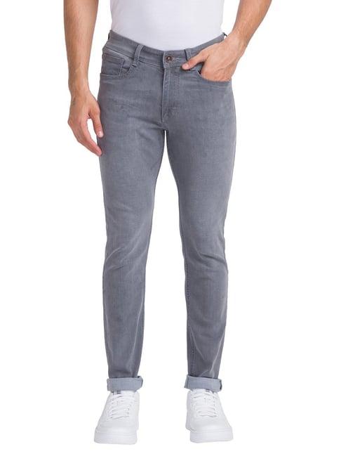 park avenue grey super slim fit jeans