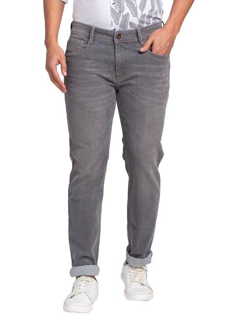 park avenue grey super slim fit jeans