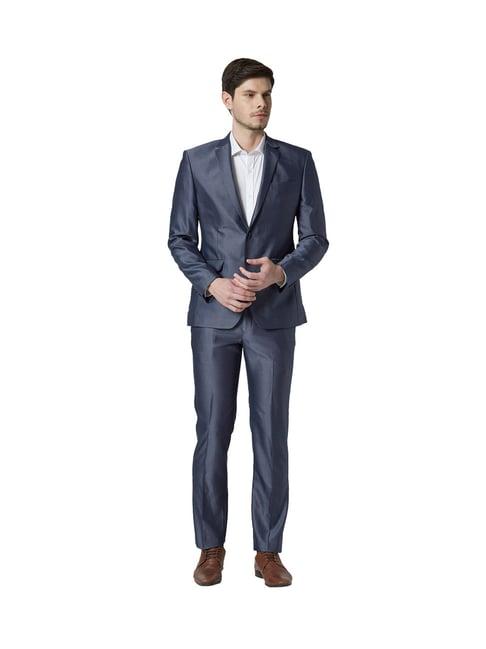 park avenue medium blue suit