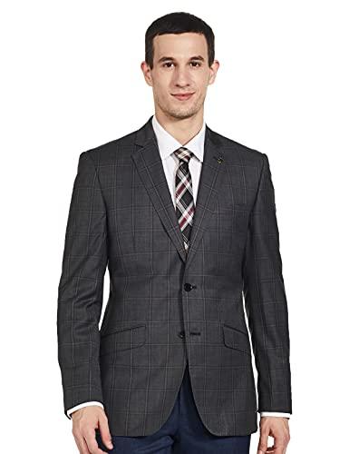 park avenue men's full sleeve jacket (pmjn02255-g6_dark grey_108