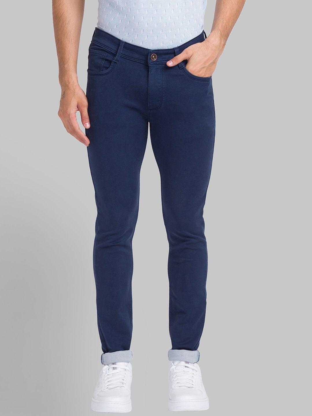 park avenue men regular fit mid-rise jeans