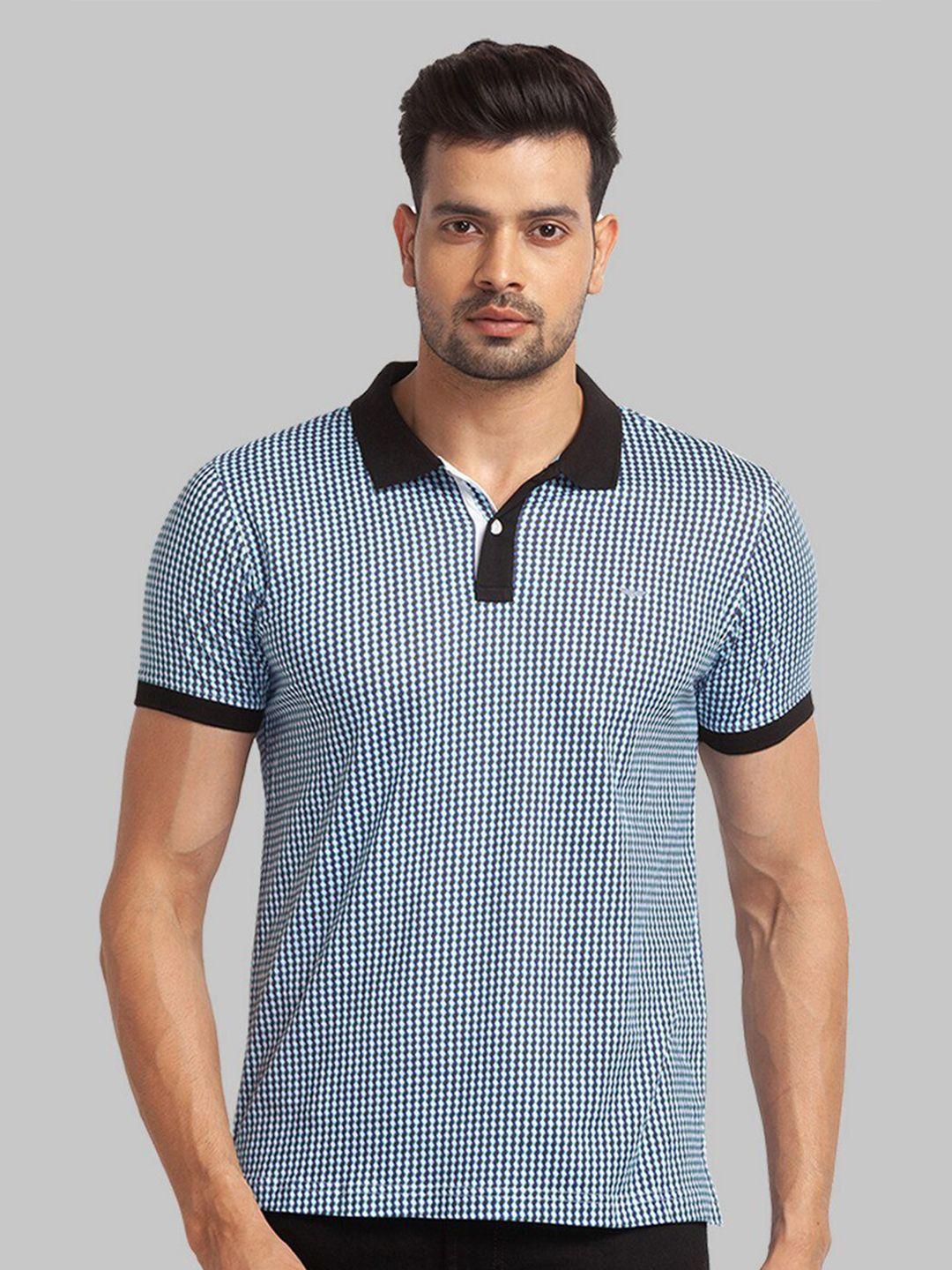 park avenue men striped v-neck organic cotton t-shirt