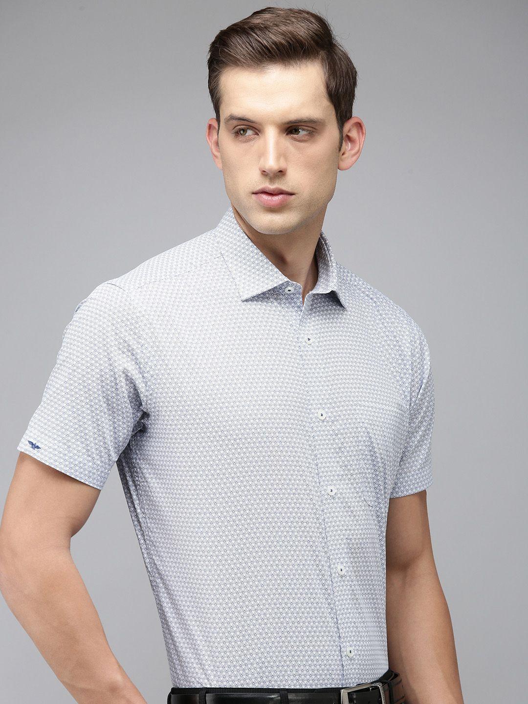 park avenue pure cotton printed formal shirt