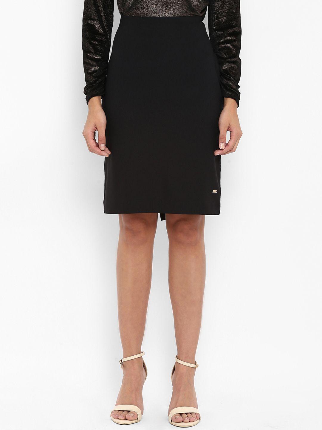 park avenue women black pencil skirt