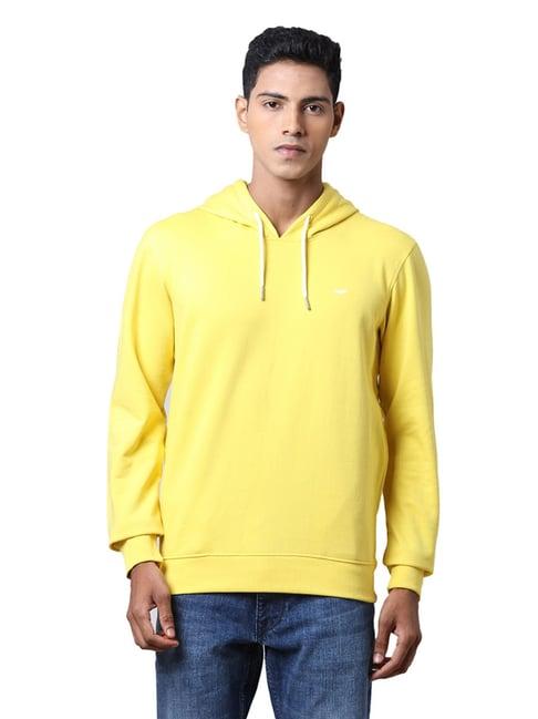 park avenue yellow hooded sweatshirt