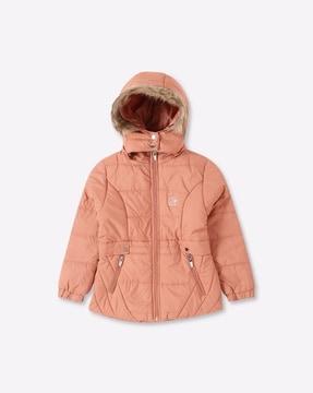 parka jacket with detachable hood