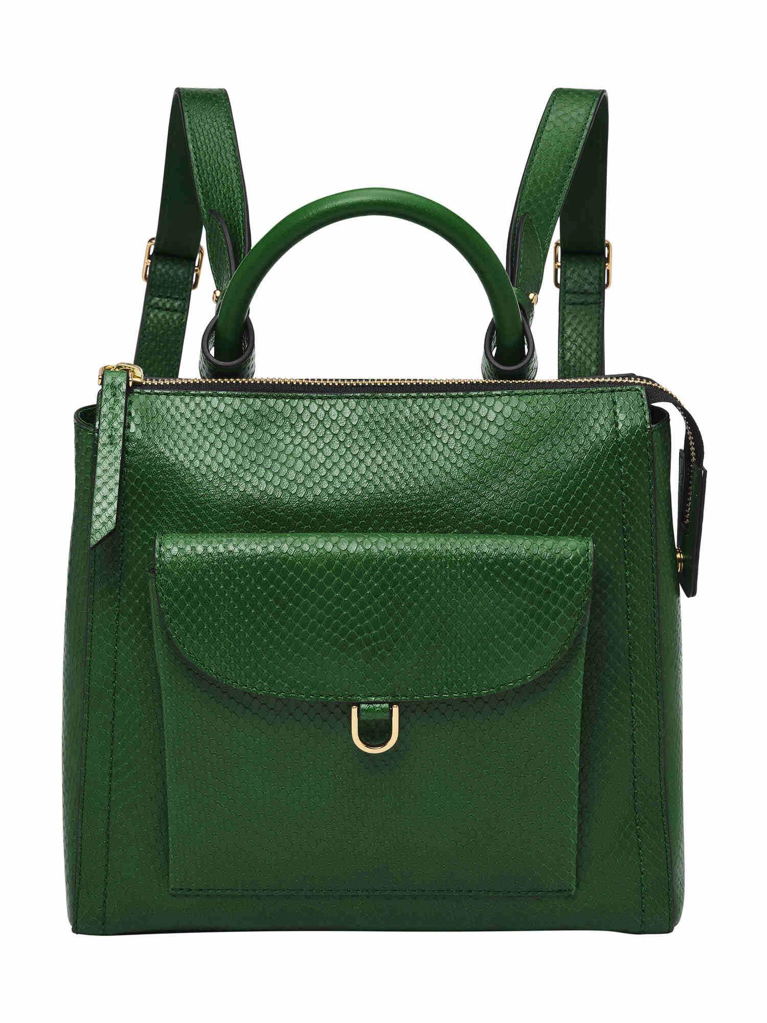 parker green backpack (m)
