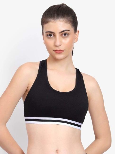 parkha black sports bra