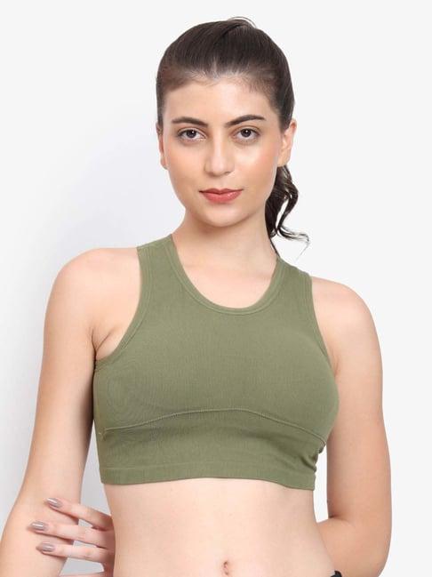 parkha green sports bra