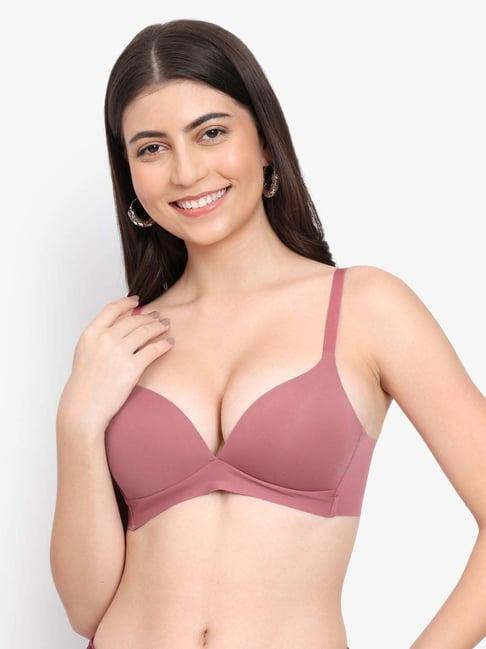 parkha pink plunge bra