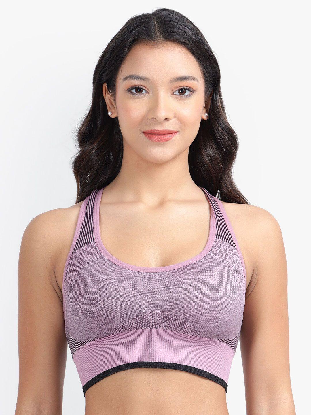 parkha self design full coverage heavily padded 360 degree support anti odour workout bra