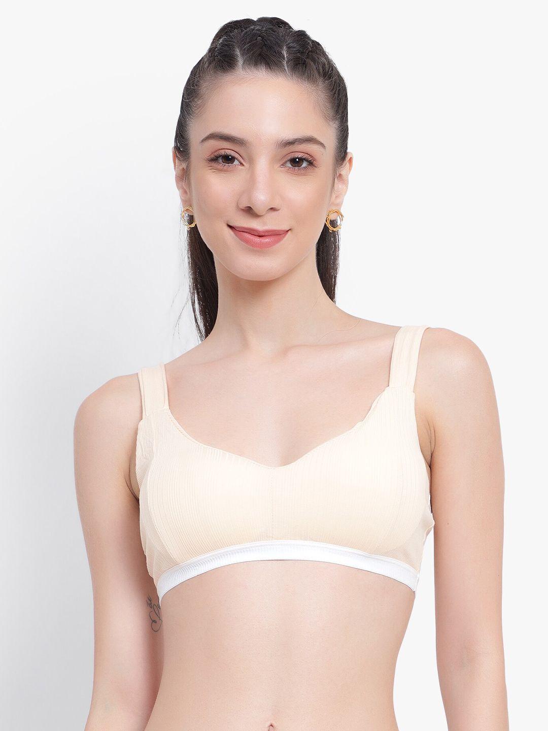 parkha striped full coverage bra with all day comfort