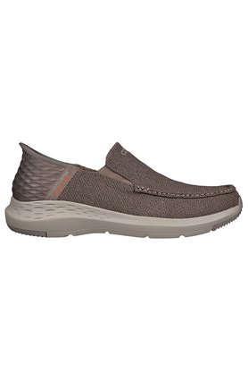 parson - ralven synthetic mesh slip-on men's casual shoes - taupe