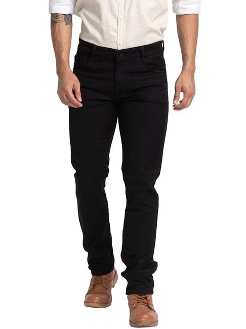 parx black slim tapered fit jeans