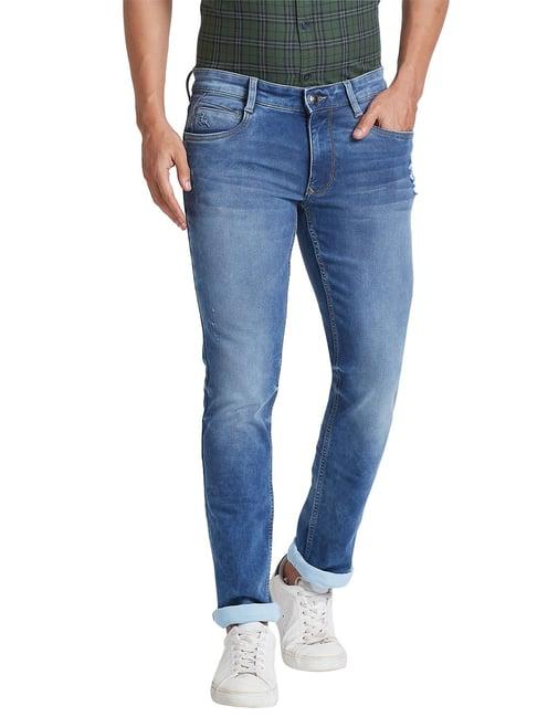 parx light blue slim fit low rise jeans