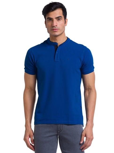 parx blue regular fit t-shirt