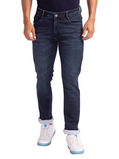 parx blue slim tapered fit jeans