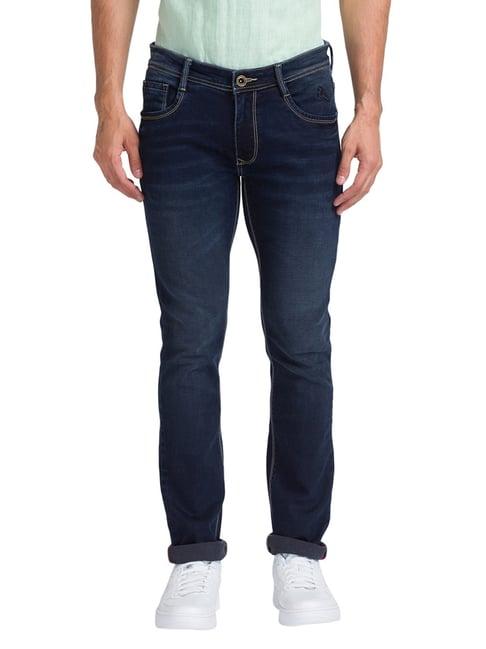 parx blue slim tapered fit jeans