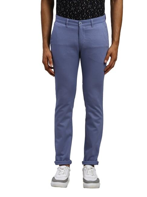 parx blue super slim fit chinos