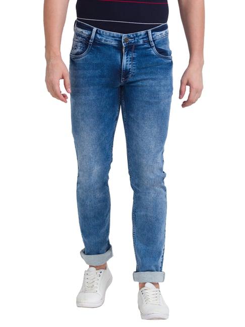 parx blue tapered fit jeans