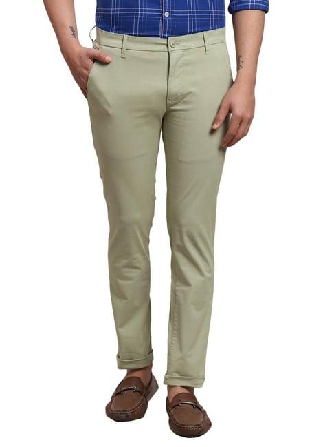 parx green super slim fit chinos