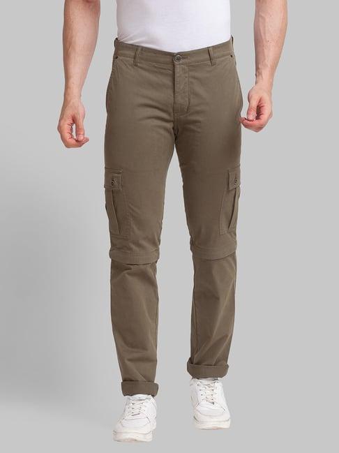 parx green tapered fit cargos