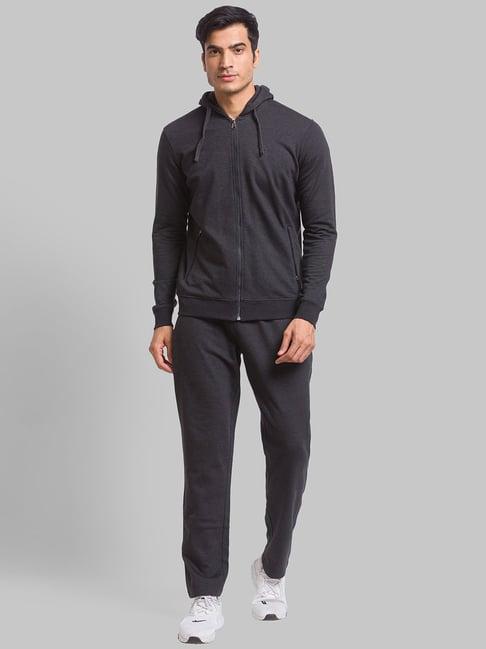 parx grey regular fit tracksuit