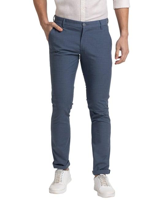 parx grey tapered fit checks chinos