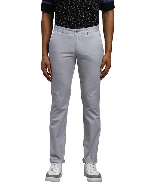 parx grey tapered fit chinos