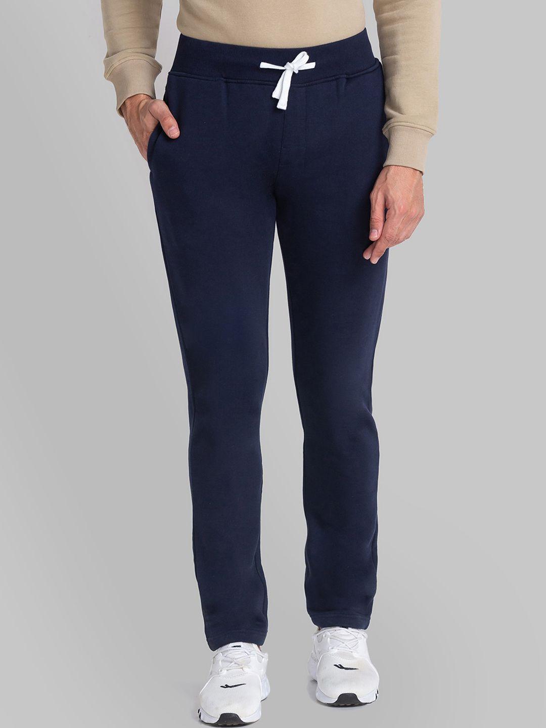 parx men blue solid track pant