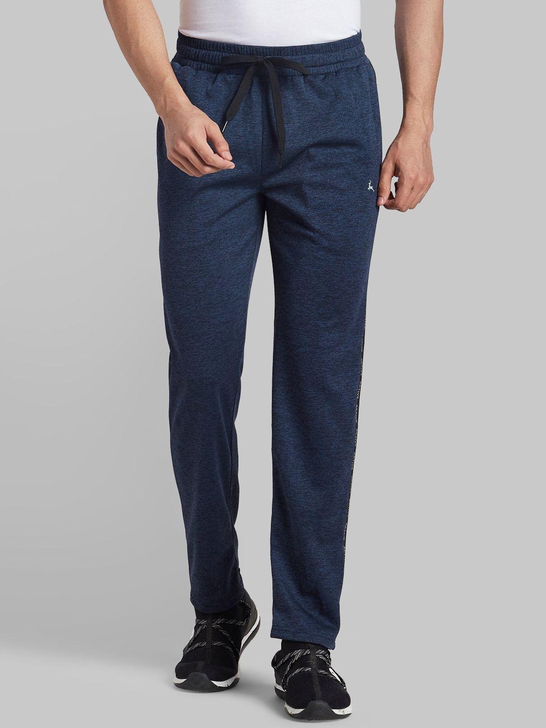 parx men blue solid track pant