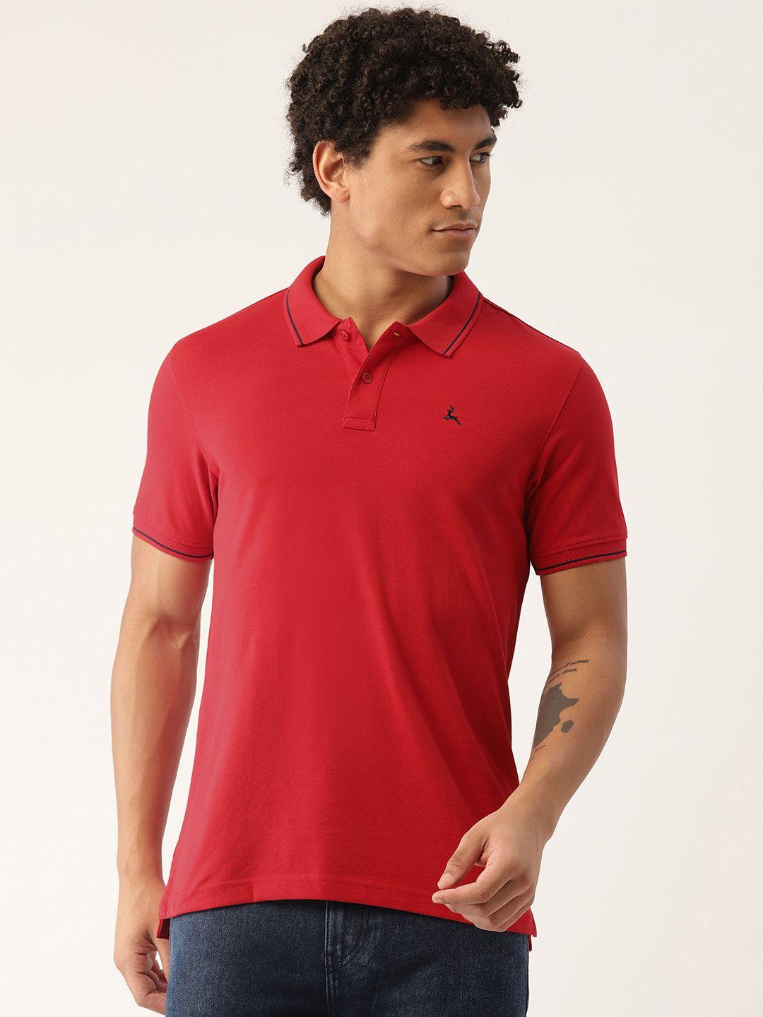 parx men polo collar t-shirt