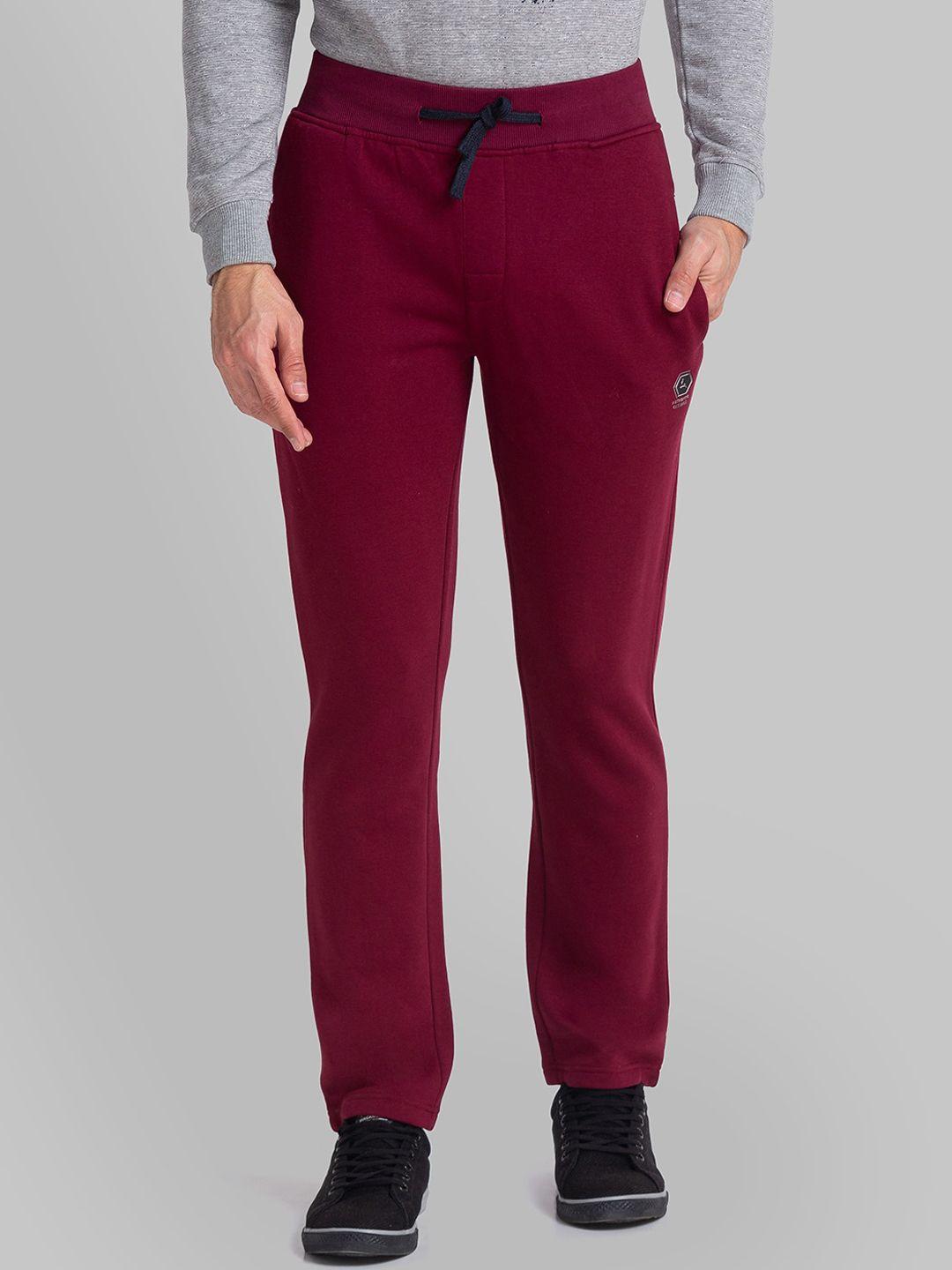 parx men purple solid track pant