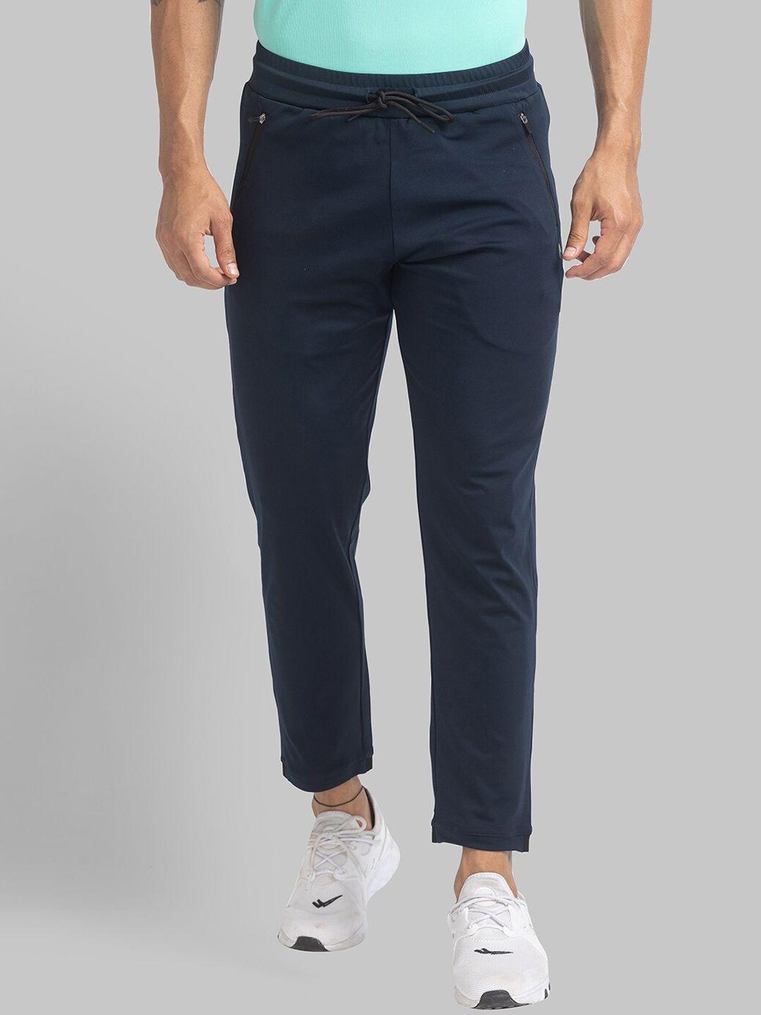 parx men relaxed fit mid-rise dry fit track pant