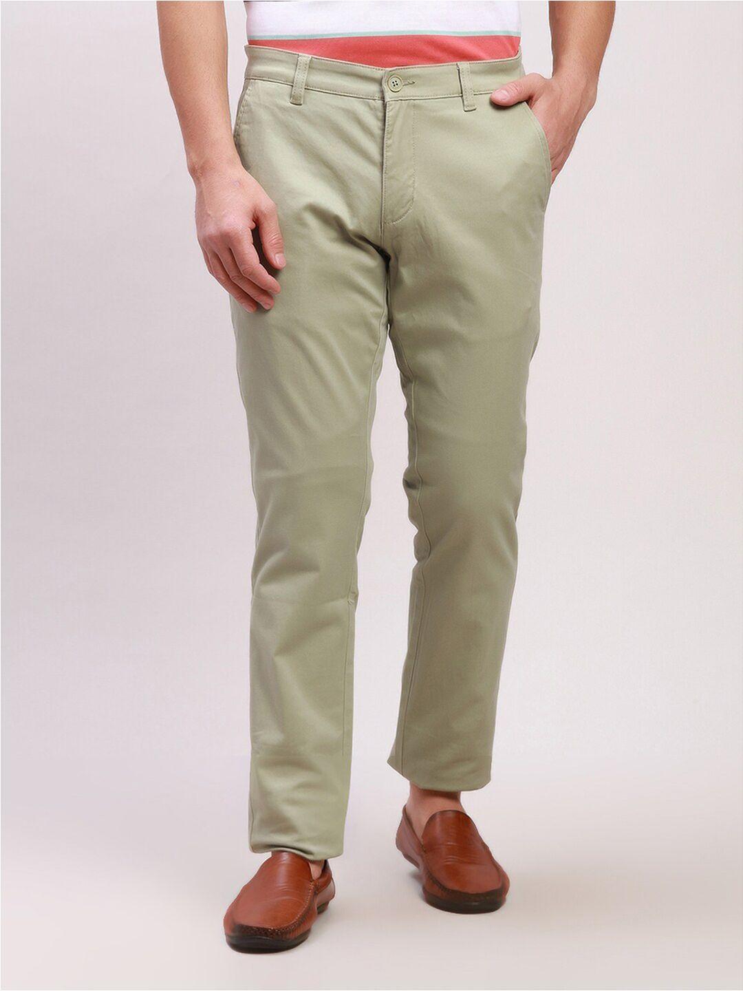 parx men tapered fit low-rise trousers