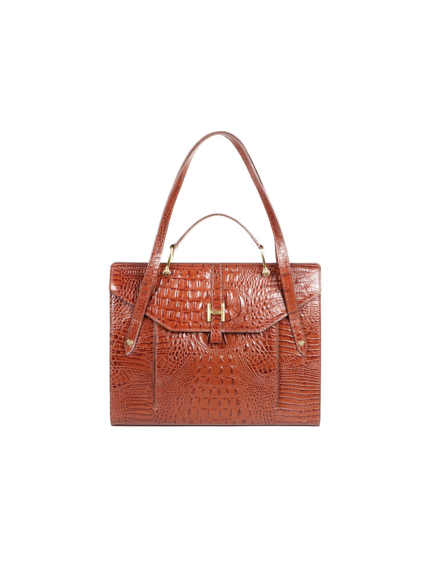 pasadena-baby croco women's tote bag (l)