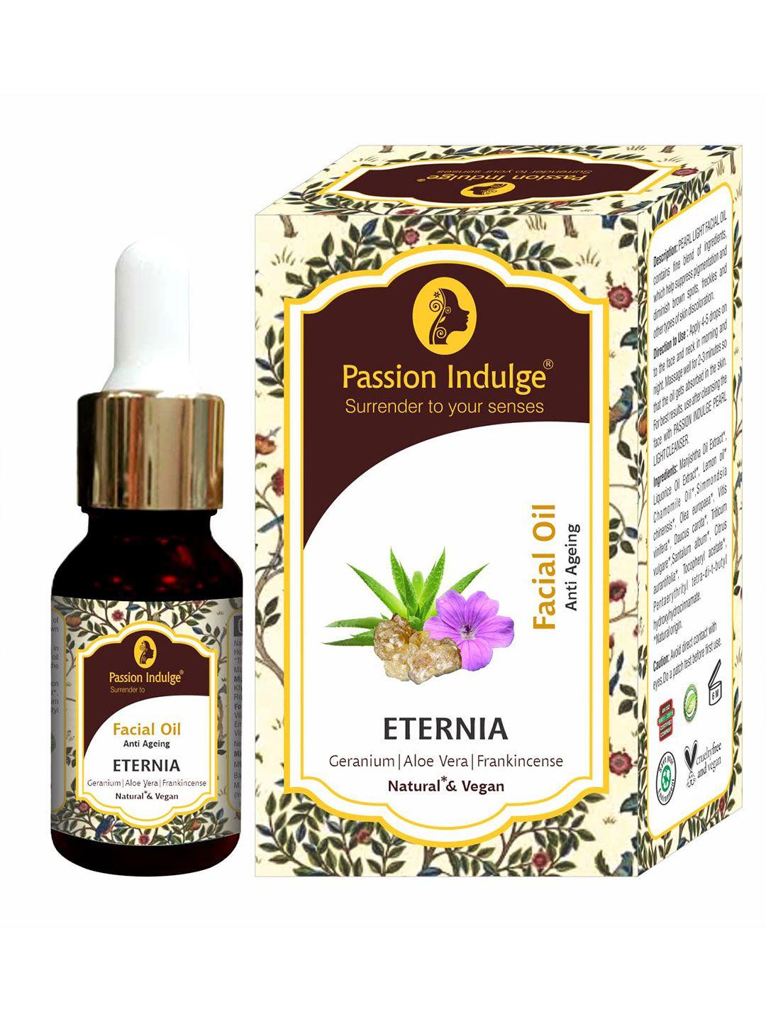 passion indulge natural eternia for anti wrinkle vegan face serum - 15 ml