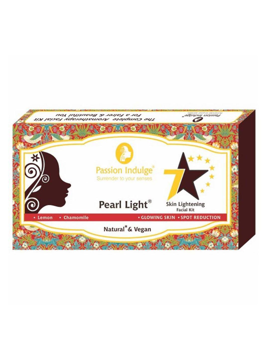 passion indulge skin lightening pearl light 7 star facial kit