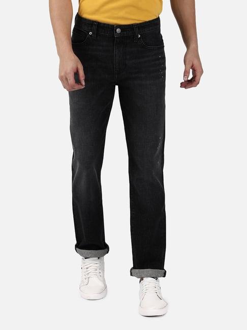 passion black lightly washed jeans