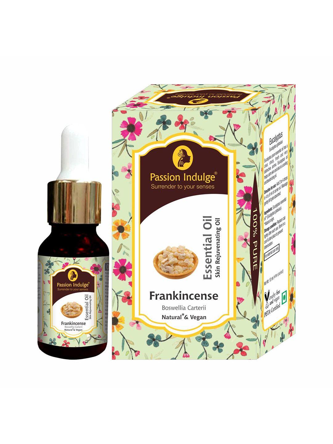 passion indulge frankincense pure essential oil for rejuvenating skin - 10ml