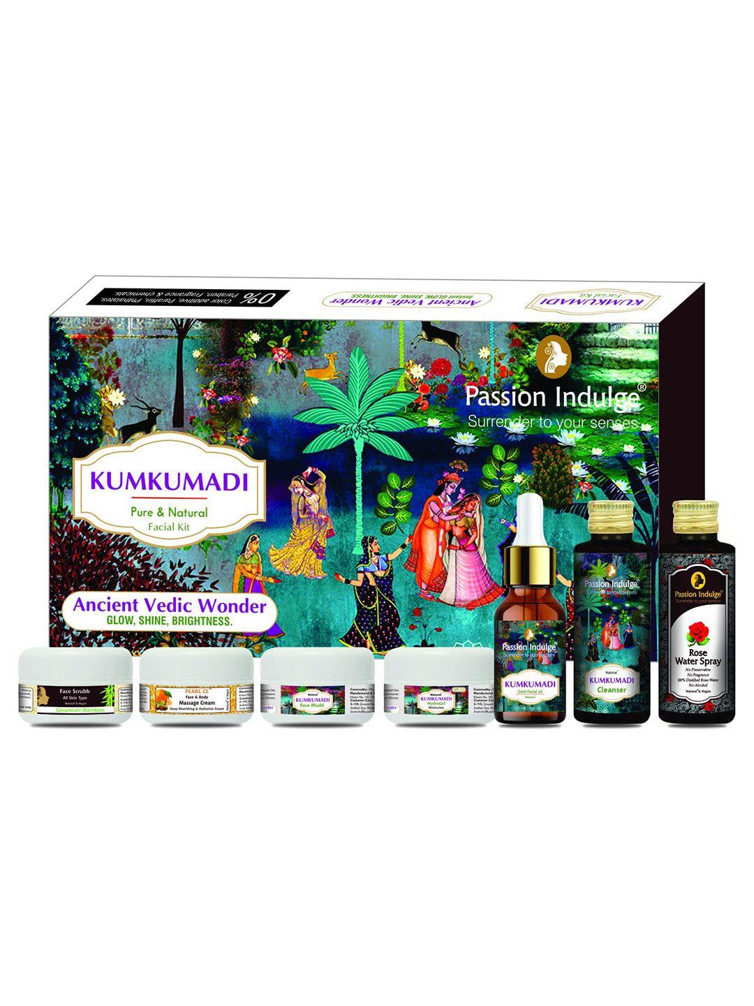 passion indulge kumkumadi pure and natural 7-star facial kit