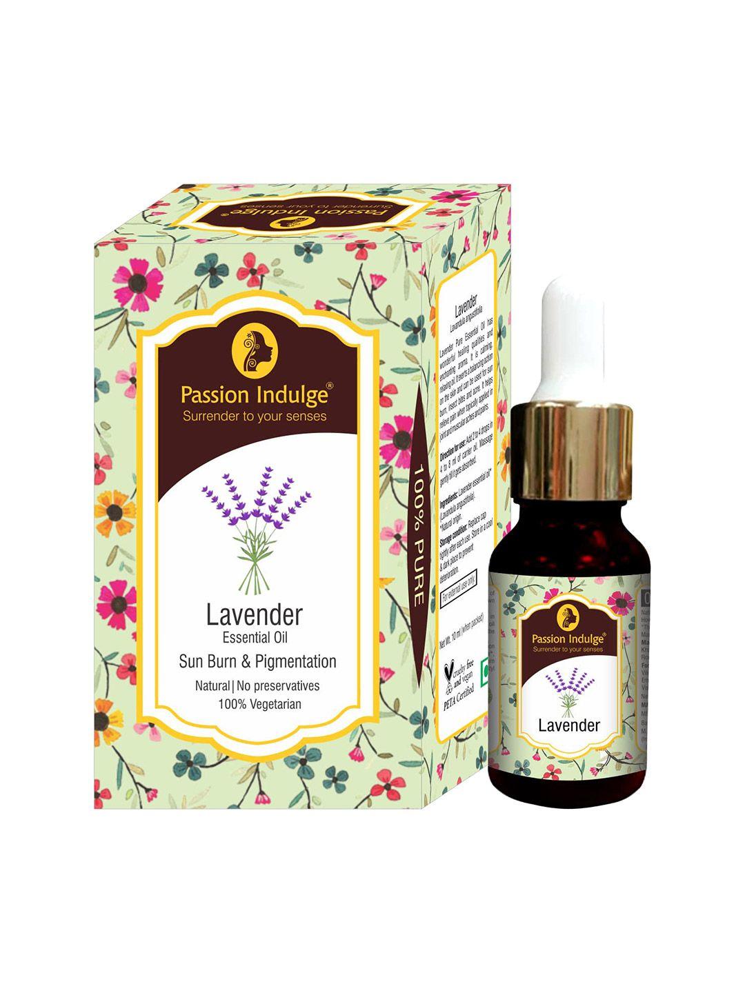 passion indulge lavender essential oil for sunburn & pigmentation - 10 ml