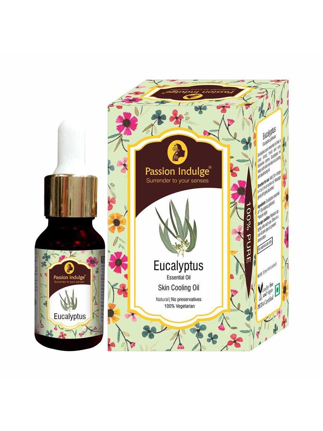 passion indulge natural eucalypus skin cooling essential oil - 10 ml