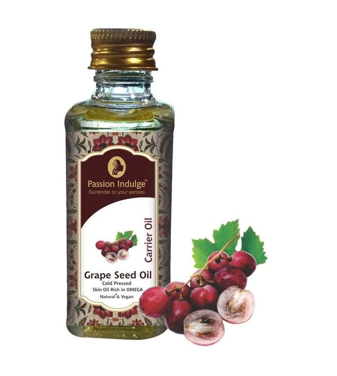 passion indulge natural grapeseed carrier oil - 60 ml