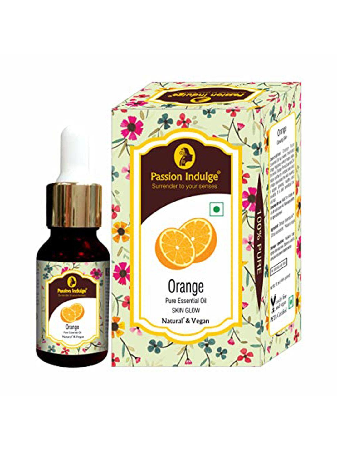 passion indulge orange pure essential oil for glowing skin & anti-aging - 10ml