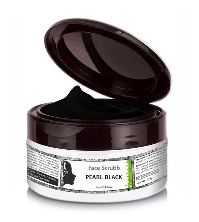 passion indulge pearl black anti -pollutant charcoal face scrub - 250 gm
